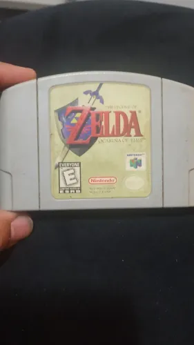 Zelda ocarina of time Nintendo 64 original salvando