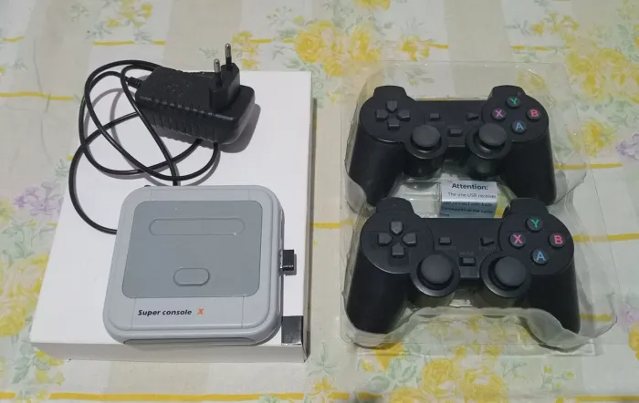 Super console x funcionando (sem cartão sd)