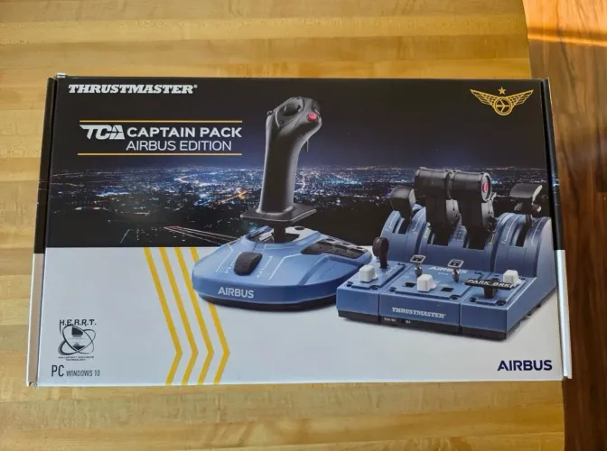Joystick Thrustmaster Airbus flight simulator