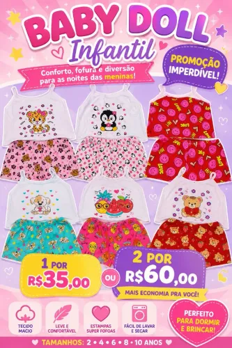 BABY DOLL INFANTIL.