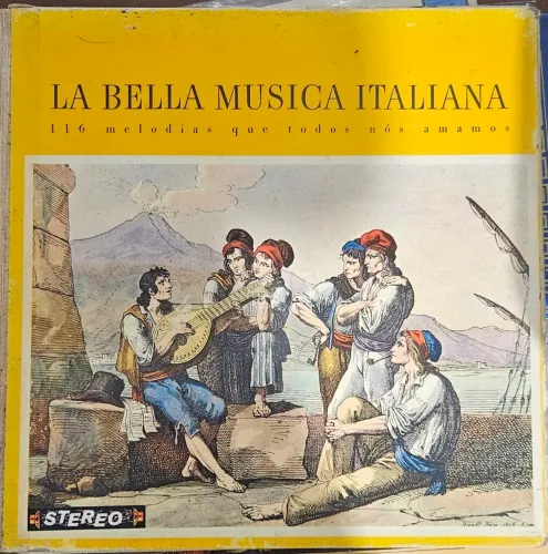 Lp Vinil Box La Bella Música Italiana
