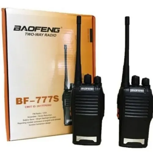 Kit 2 Rádios Comunicador Baofeng BF-777s