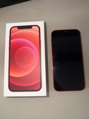 Vendo IPhone 12 64GB Vermelho