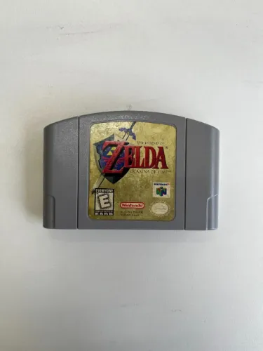 JOGO THE LEGEND OF ZELDA OCARINA OF TIME SEMINOVO - N64