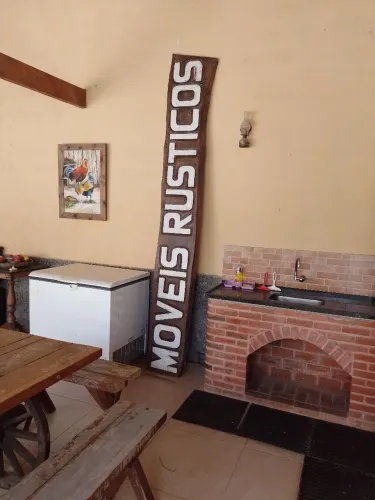 Placa rústica madeira maciça 3 metros comprimento 