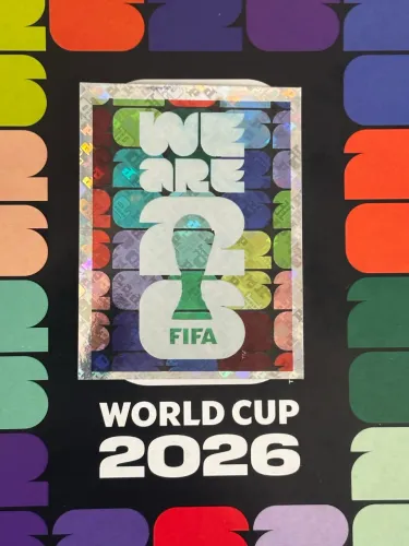 Figurinha Especial Logo FIFA FWC 4 Original Panini 
