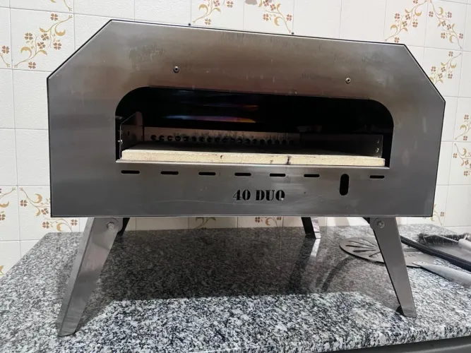 Forno de bancada à gás