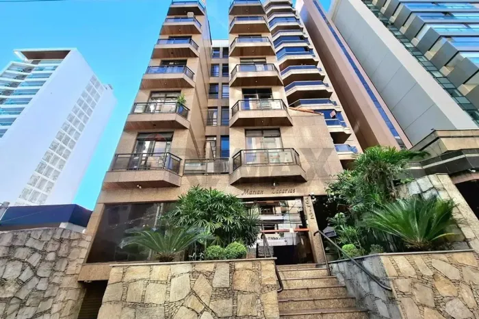 APARTAMENTO 1 QUARTO COM SACADA E GARAGEM, SEMI MOBILIADO NO GRANBERY