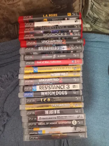 20 jogos de ps3 por 300,00