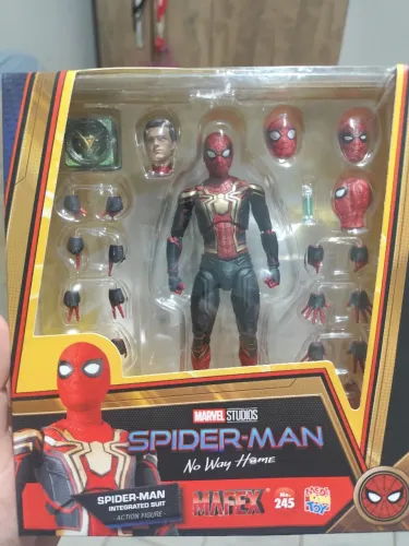 Spiderman Mafex 245 original NOVO