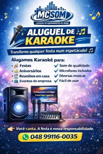 Aluguel de Karaokê 