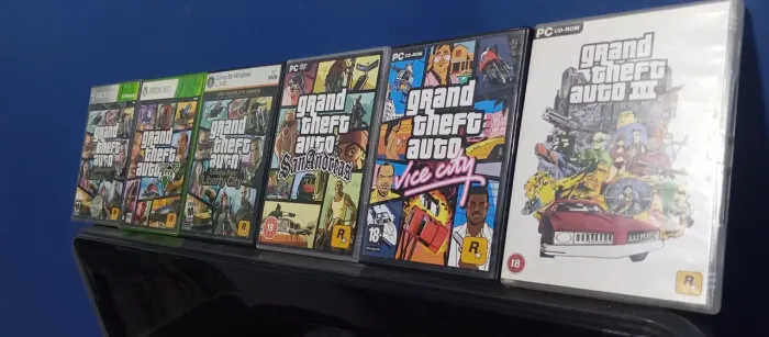Coleção GTA Xbox e PC