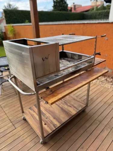 Parrilla Área Externa - 100% Inox - Woodestoque