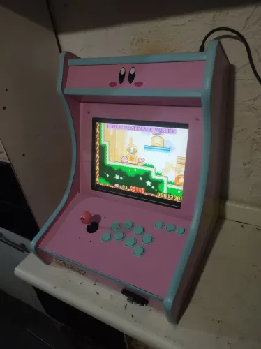 Fliperama Bartop individual - tema Kirby