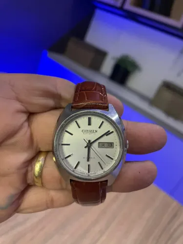 Relógio Citizen Automático Vintage 21 Rubis Calibre 8200 Japão