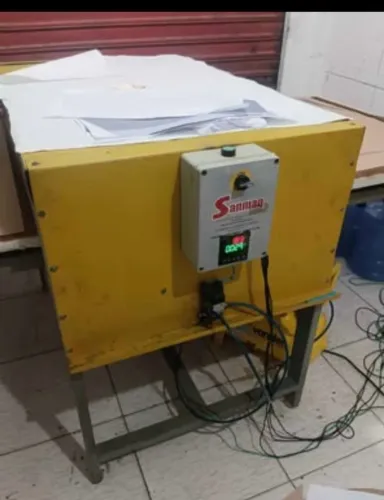 Prensa térmica pneumática 100x75 com compressor
