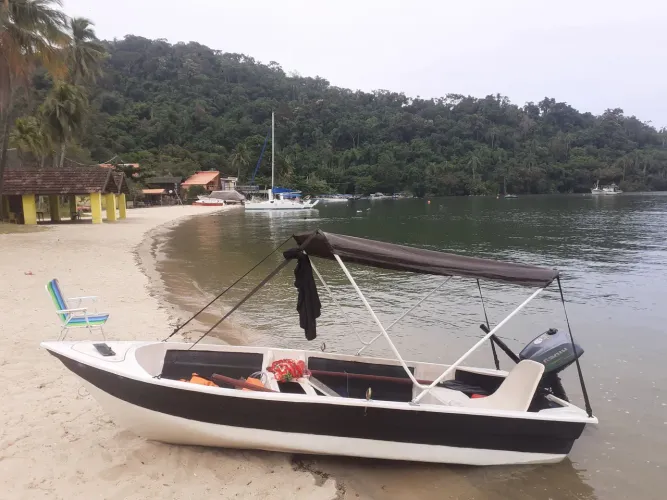 Barco em fibra de vidro 3,50m.