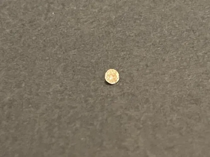 1 Diamantes 2.3mm 5 Pontos Lapidação Brilhante