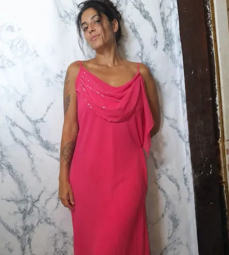 Vestidinho rosa