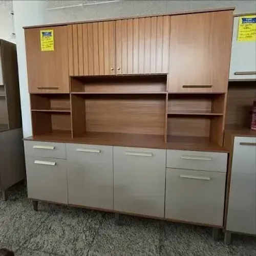 Cozinha 8 portas Lívia 2,00 m 100% MDF: Novo. Pronta Entrega.