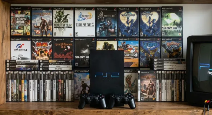 Ps2, 50 jogos originais com caixa e manual