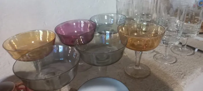 Taças de Cristal antigas