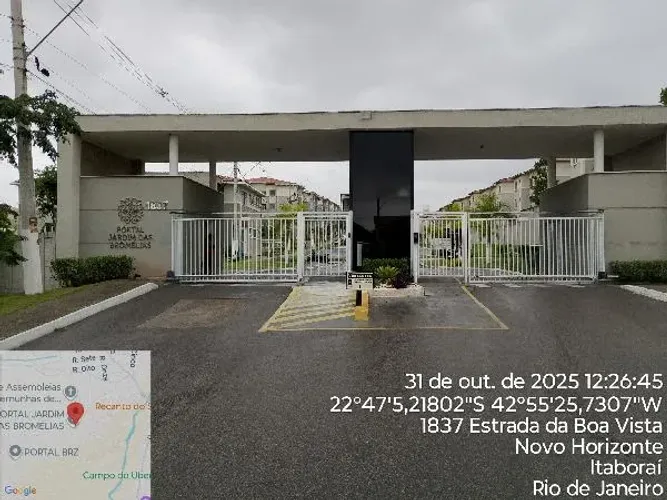 Excelente custo-benefício Apartamento no Novo Horizonte (manilha), Itaborai - RJ, Apto 30