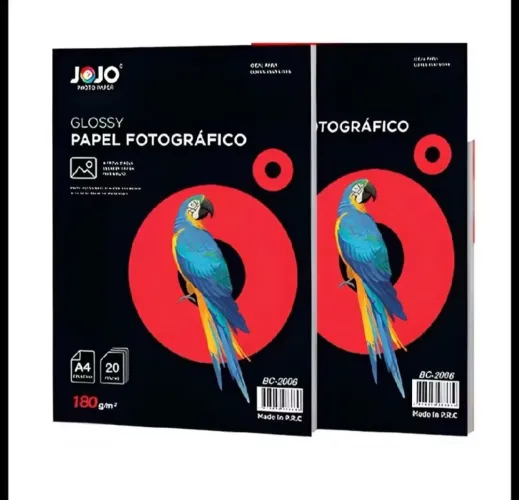 PAPEL FOTOGRÁFICO GLOSSY A4