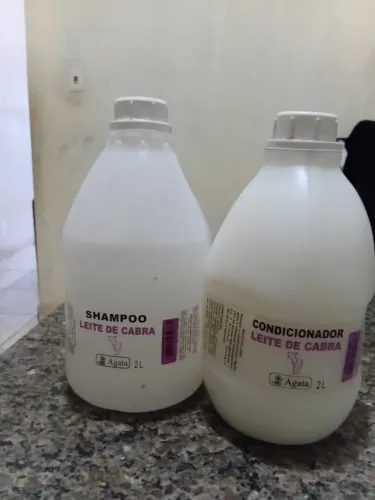 Kit Shampoo e Condicionado Leite de Cabra Ágata