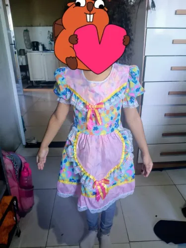 Vestido 4/5 anos