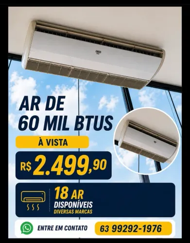 Ar condicionado 60 mil btus
