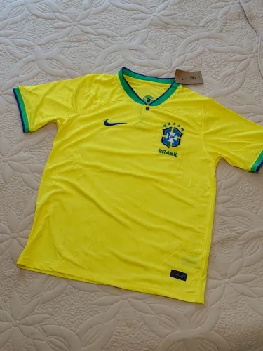 Camisa Brasil Amarela - Tam G