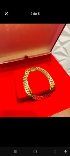 PULSEIRA OURO 18 K