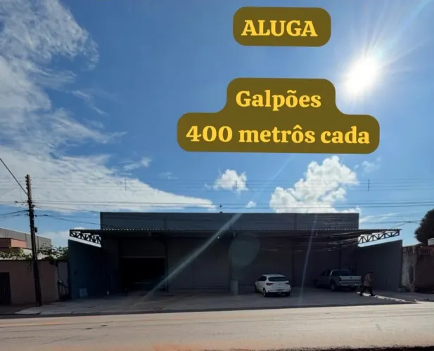 Alugo galpão excelente localização grande fluxo