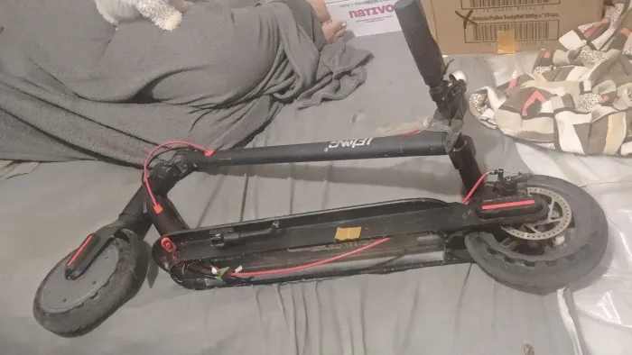 sucata patinete elétrico  sem placa sem bateria 
