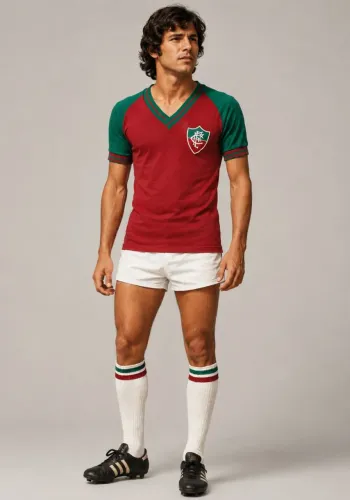 Antiga Camisa Fluminense RJ Modelo Torcedor