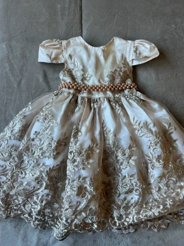 Vestido elegante infantil menina tamanho 1