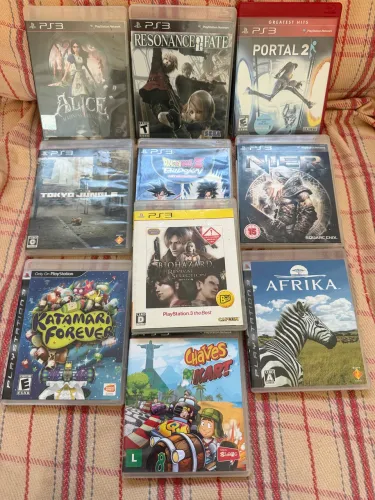 (Reservado) Conjunto de jogos PS3