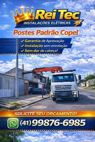 POSTES PADRÃO COPEL - EMERGENCIAS 24HS