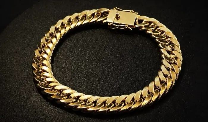 Pulseira Grumet Duplo em Ouro 18k 750