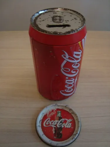 Coleção Coca Cola - Cofre cola