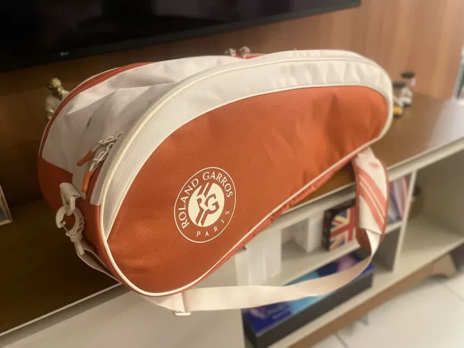 Raqueteira Wilson Roland Garros 6 Pack, Cream/clay