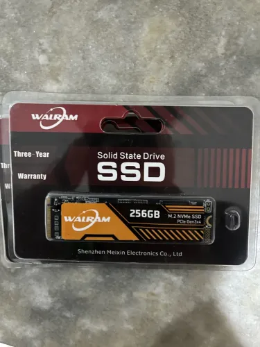 SSD NVME 256gb