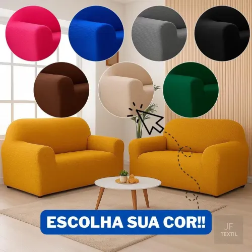 Capas Sofa Coladinha 2,3 Lugares
