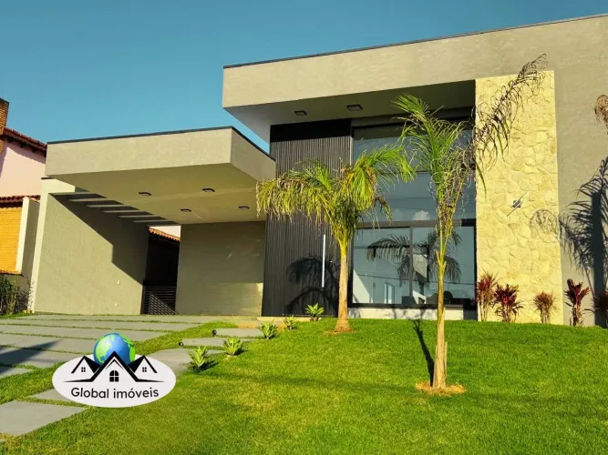 Ninho Verde 1 - Casa térrea nova com 4 Suítes - Moderna