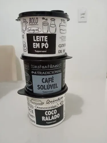 Tupper redondinha 500 ml 25,00 cada