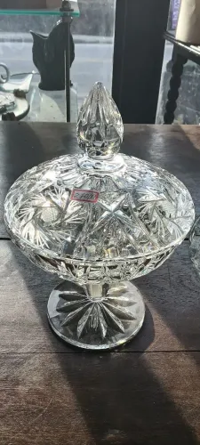 Bombonier em cristal Bohemia