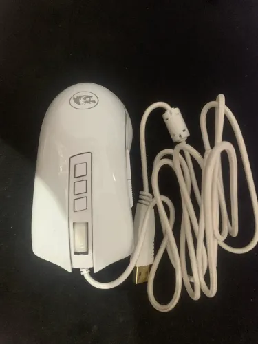 Mouse redragon cobra branco