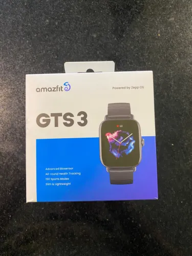 O Amazfit GTS 3 smartwatch
