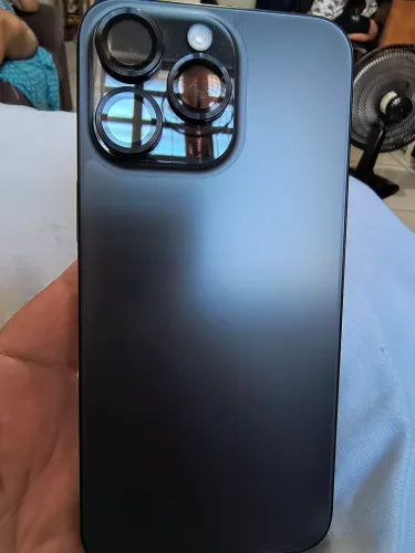 iPhone 15 Pro Max 256GB Preto | 98% Bateria | 156 Ciclos | IMPECÁVEL